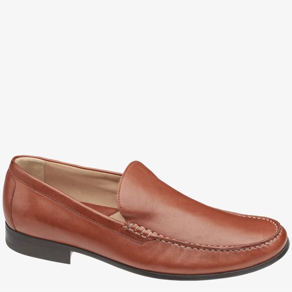 Johnston & Murphy Cresswell Venetian Loafer Size: 11 Color: Cognac Sheepskin - Picture 7 of 7